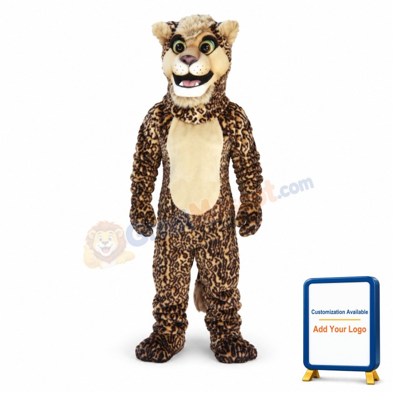 Leopard Cub Mascot Costume