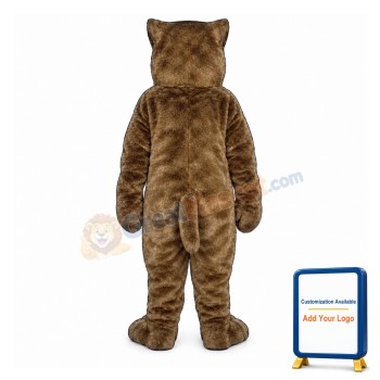 Brown Wildcat Mascot Costume