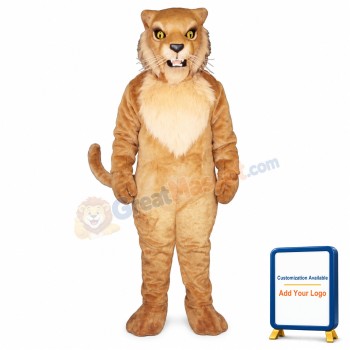 Snarling Wildcat Mascot Costume