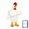 Funky Chicken Mascot Costume