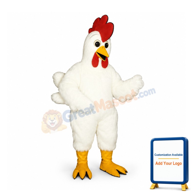Funky Chicken Mascot Costume