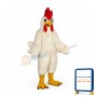 Friendly Chicken Mascot Costume