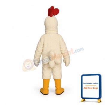 Laughing Rooster Chicken Mascot Costume