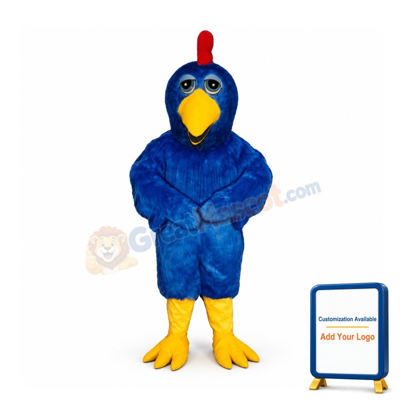 Dumb Cluck Chicken Mascot Costume
