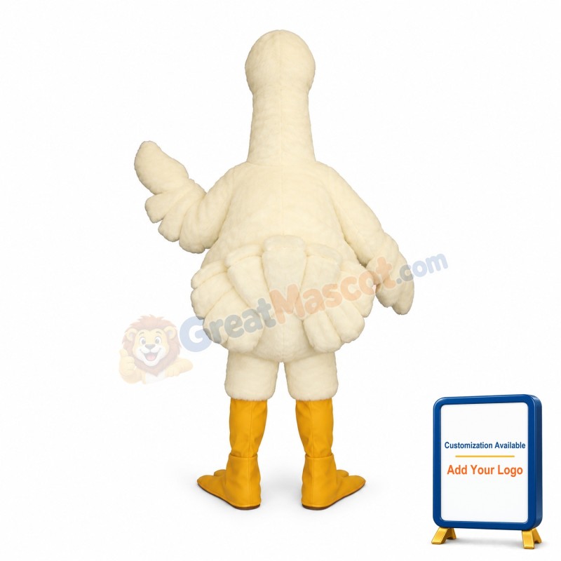Fat Turkey Mascot Costume