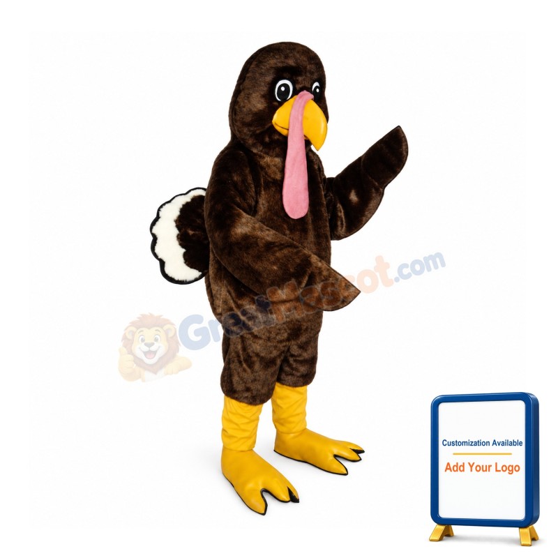 Tom Turkey Mascot Costume
