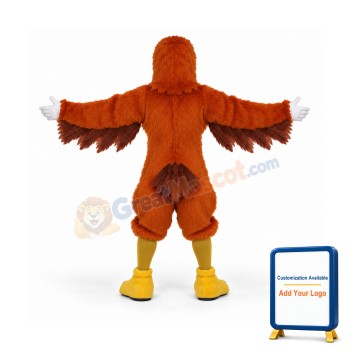 Mighty Golden Eagle Mascot Costume