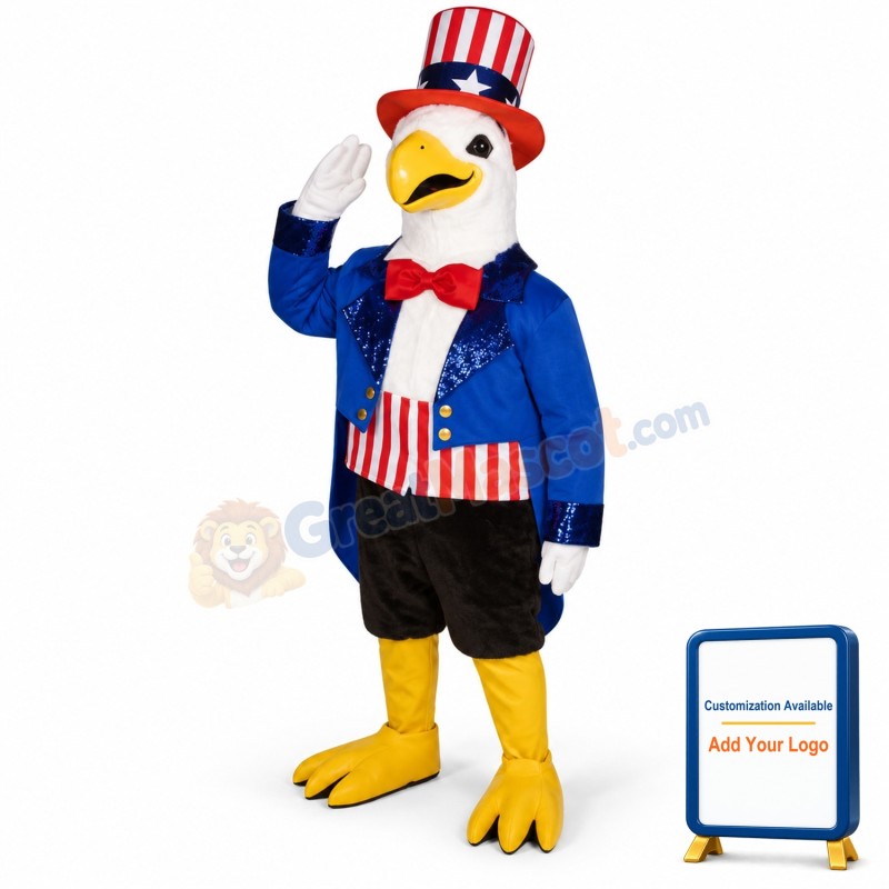 American Eagle Mascot Costume