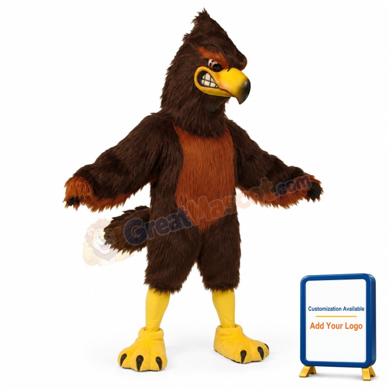 Majestic Hawk Mascot Costume