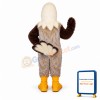 Happy Hawk Mascot Costume