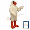White Hawk Mascot Costume