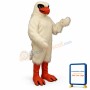 White Hawk Mascot Costume