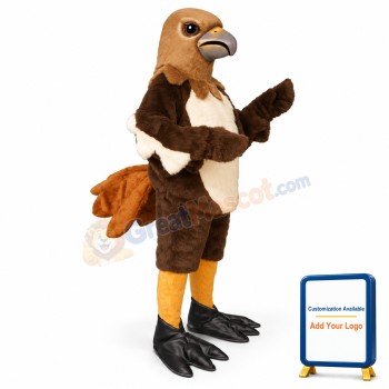 Red Tail Hawk Mascot Costume