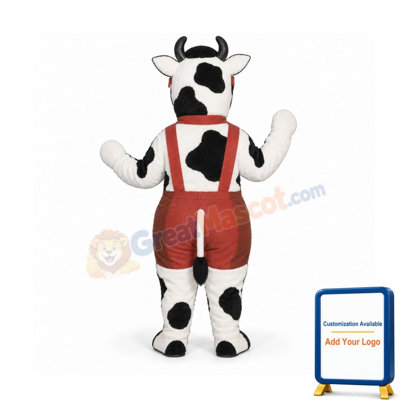 Mootown Moo Cow Mascot Costume