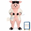 Heavy Hog Mascot Costume