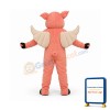 Flying Hog Pig Mascot Costume