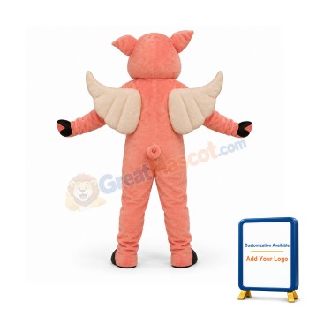 Flying Hog Pig Mascot Costume
