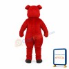 Ruddy Redpig Pig Mascot Costume