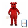 Ruddy Redpig Pig Mascot Costume