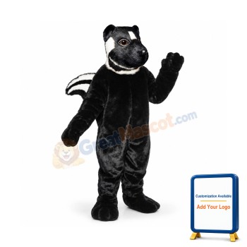 Eastern Skunk Mascot Costume