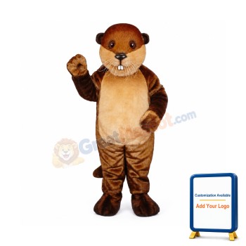 Ollie Otter Mascot Costume