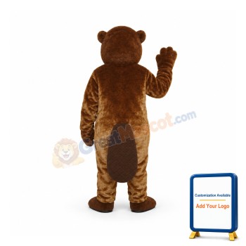 Lumberjack Beaver Mascot Costume