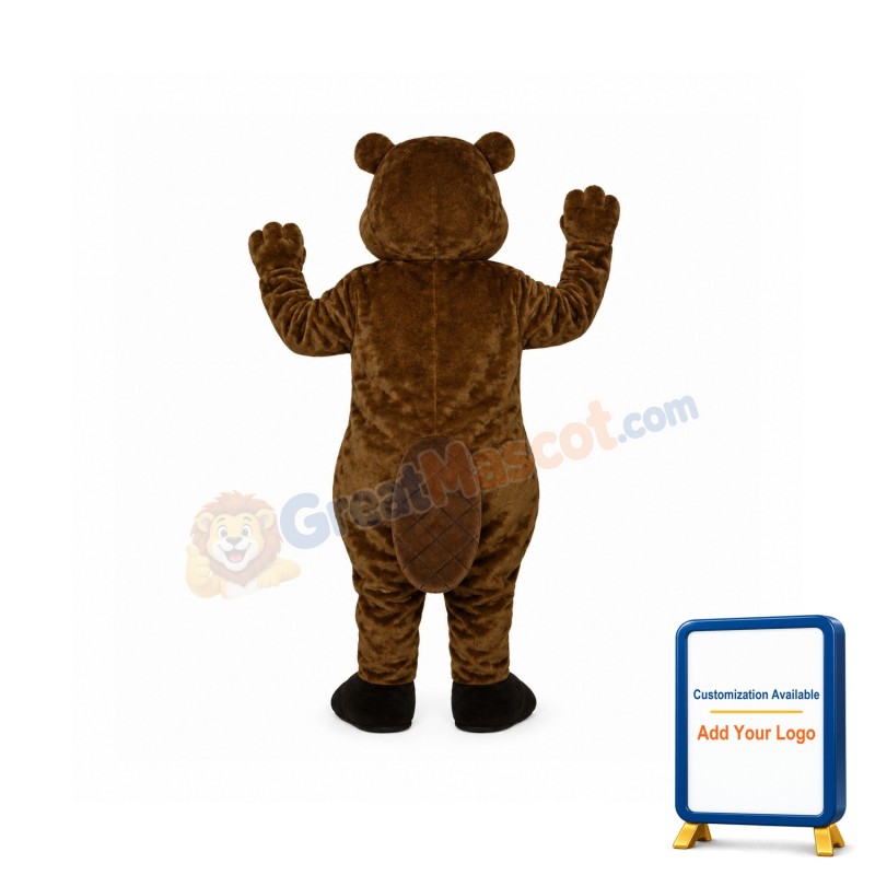 Woodchuck Beaver Mascot Costume