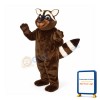 Foxy Raccoon Mascot Costume