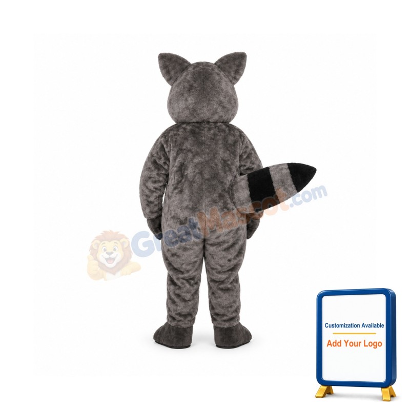 Sunny Raccoon Mascot Costume