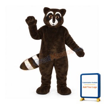 Rex Raccoon Mascot Costume