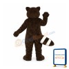 Rex Raccoon Mascot Costume