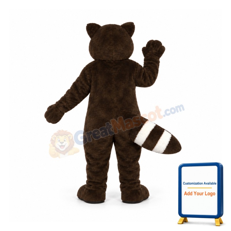 Rex Raccoon Mascot Costume
