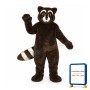 Rex Raccoon Mascot Costume