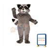 Wild Raccoon Mascot Costume