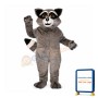 Wild Raccoon Mascot Costume