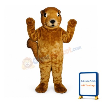 Realistic Squirrel Mascot Costume