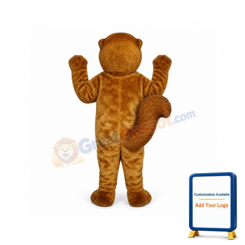 Realistic Squirrel Mascot Costume