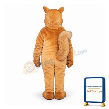 Squirrely Mascot Costume
