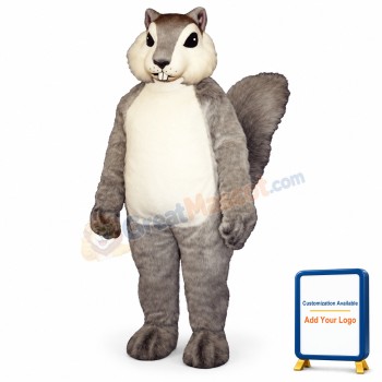 Grey Squirrel Mascot Costume