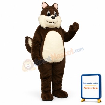 Sam Squirrel Mascot Costume