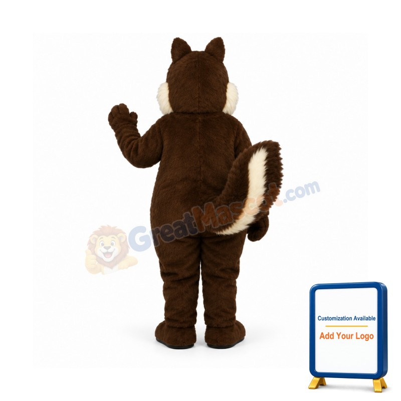 Sam Squirrel Mascot Costume