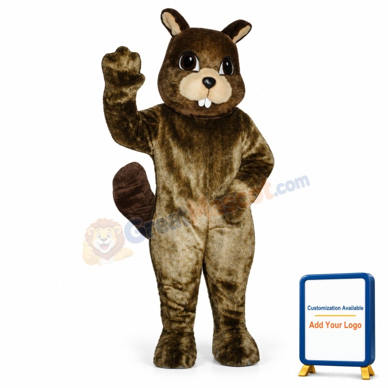 Cute Squirrel Mascot Costume