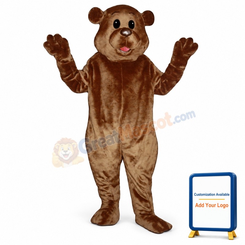 Grover Groundhog Mascot Costume