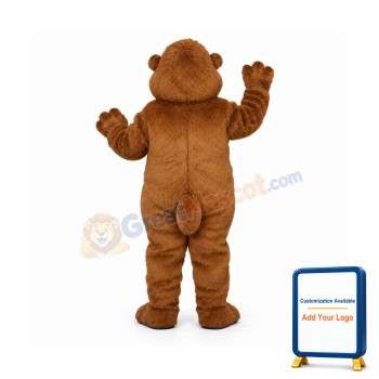 Woody Woodchuck Mascot Costume