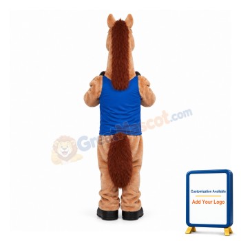 Mustang (shirt not included) Mascot Costume