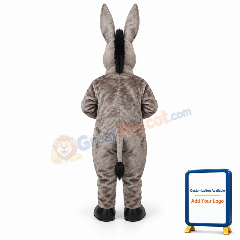 Donald Donkey Mascot Costume