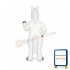 White Horse Mascot Costume