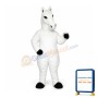 White Horse Mascot Costume