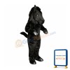 Black Mustang Mascot Costume