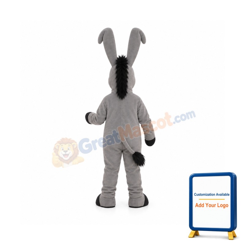 Happy Donkey Mascot Costume